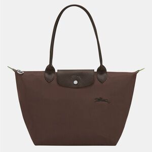 Longchamp Mocha Coloured Le Pliage Green M Bag Women